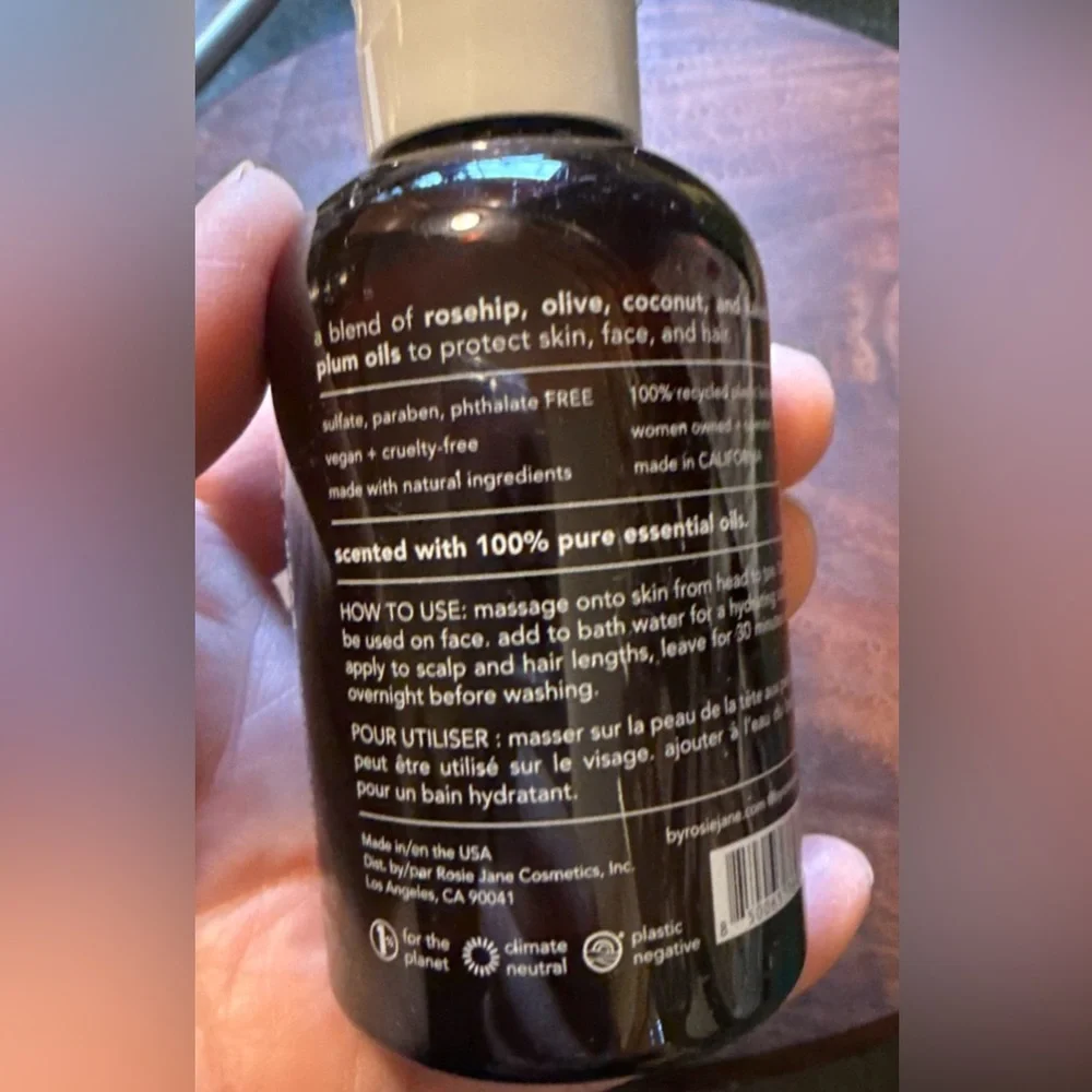 Rosie Jane - Wake Body + Bath Oil - 4 fl. oz. Eucalyptus Grapefruit Lemon